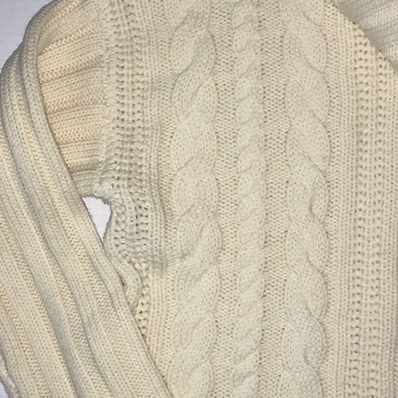 NWT Athleta Merino Wool Plains Cable Knit Turtle Neck Sweater - Size S - Picture 5 of 9